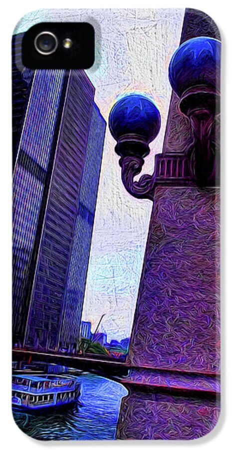 Chicago River Lamp - Phone Case