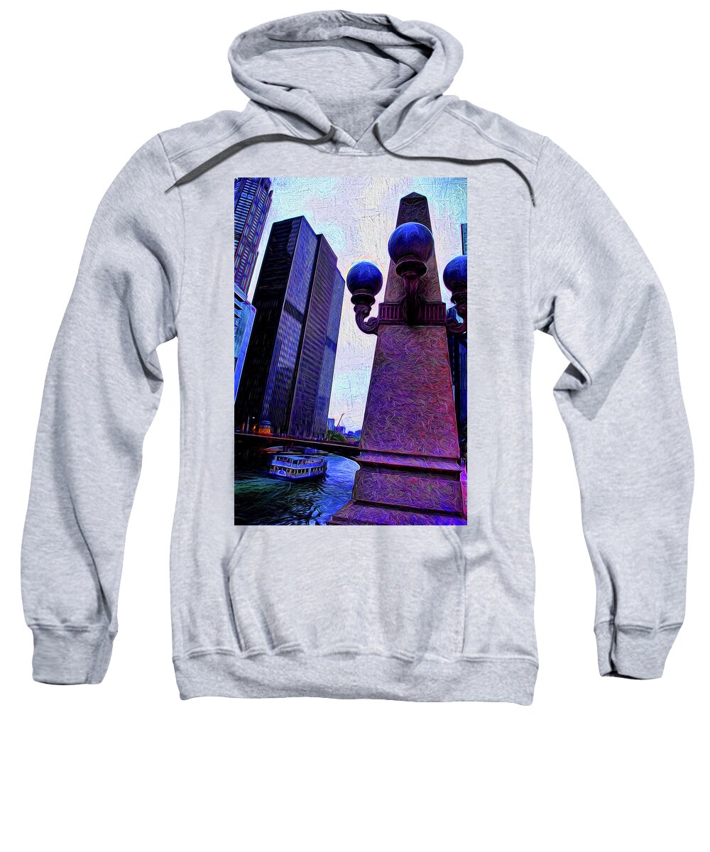 Chicago River Lamp - Sweatshirt