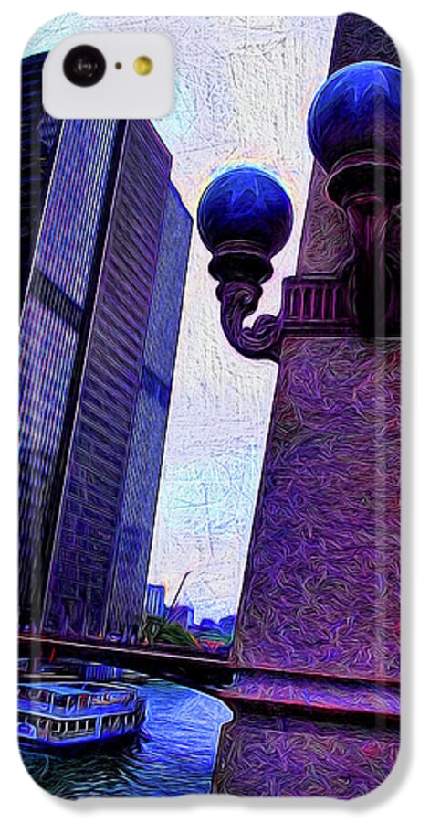 Chicago River Lamp - Phone Case