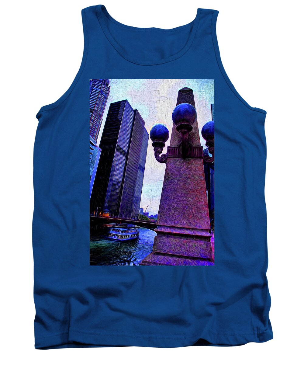 Chicago River Lamp - Tank Top