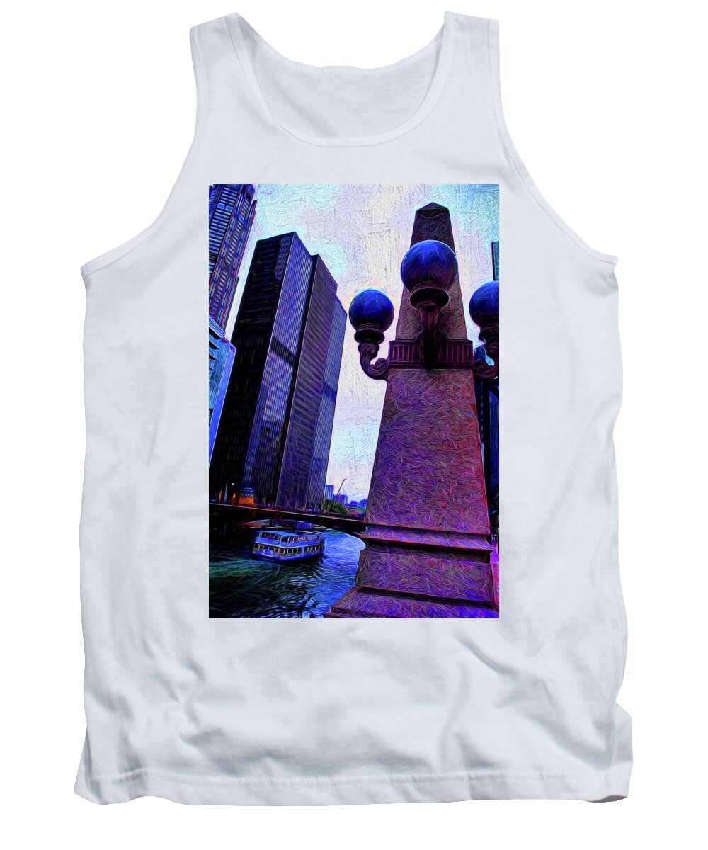 Chicago River Lamp - Tank Top