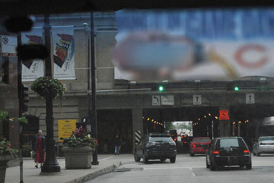 Chicago Traffic Evening - Art Print