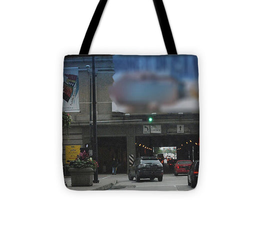 Chicago Traffic Evening - Tote Bag