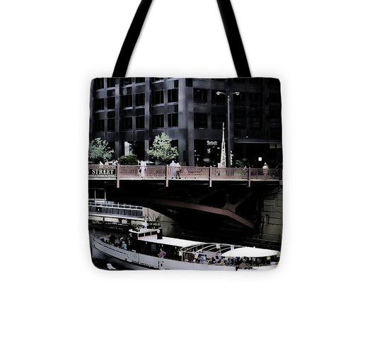 Chicago Water Taxi - Tote Bag