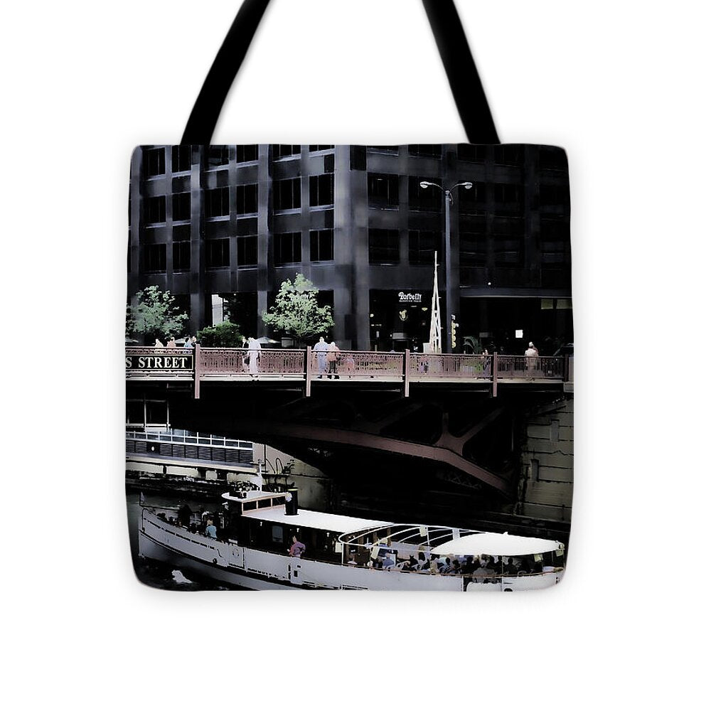 Chicago Water Taxi - Tote Bag