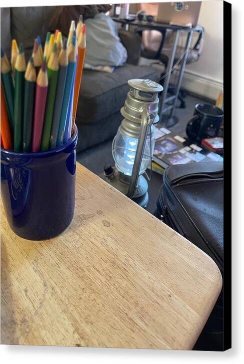 Colored Pencils - Canvas Print