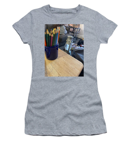 Colored Pencils - Women's T-Shirt