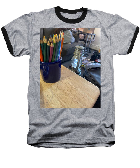 Colored Pencils - Baseball T-Shirt