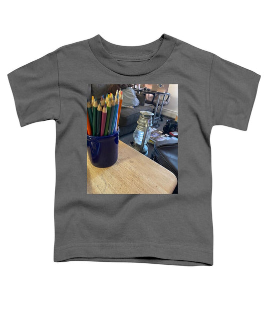 Colored Pencils - Toddler T-Shirt