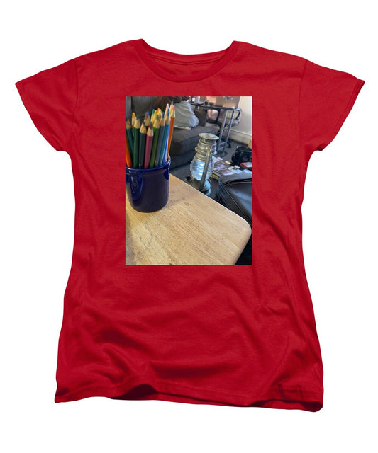 Colored Pencils - Women's T-Shirt (Standard Fit)