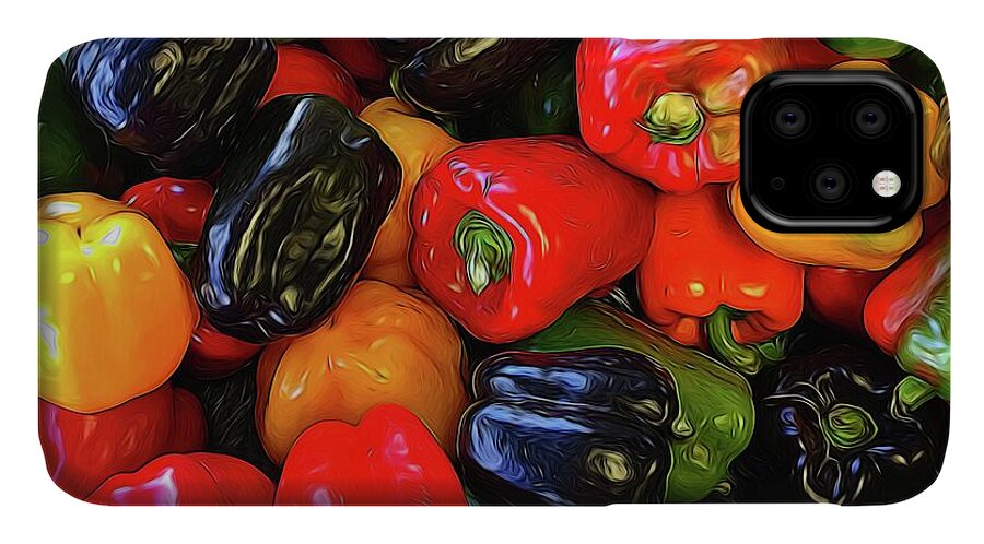 Colorful Bell Peppers - Phone Case