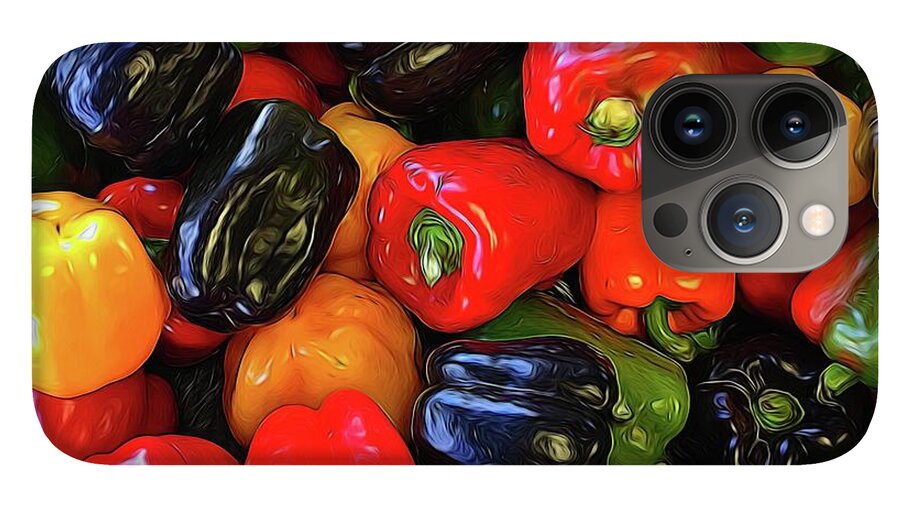 Colorful Bell Peppers - Phone Case