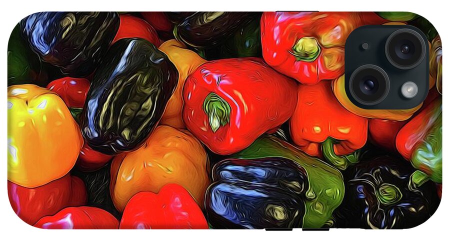 Colorful Bell Peppers - Phone Case