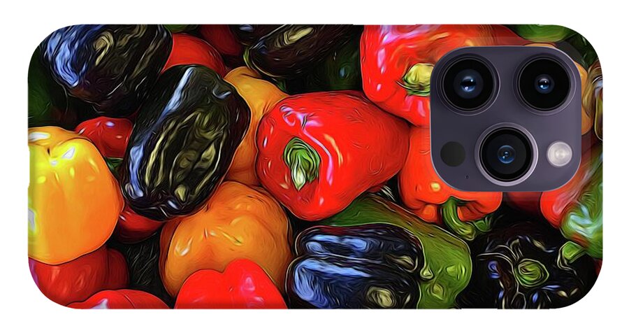 Colorful Bell Peppers - Phone Case