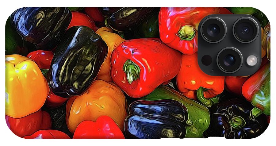 Colorful Bell Peppers - Phone Case