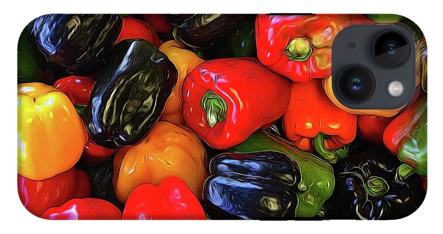 Colorful Bell Peppers - Phone Case