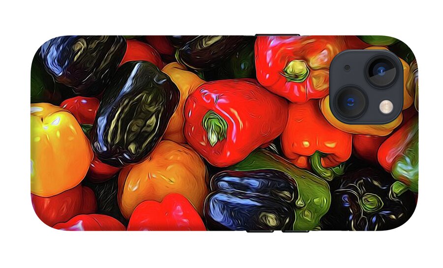 Colorful Bell Peppers - Phone Case