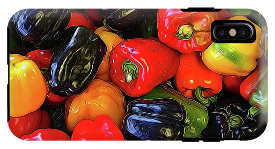 Colorful Bell Peppers - Phone Case