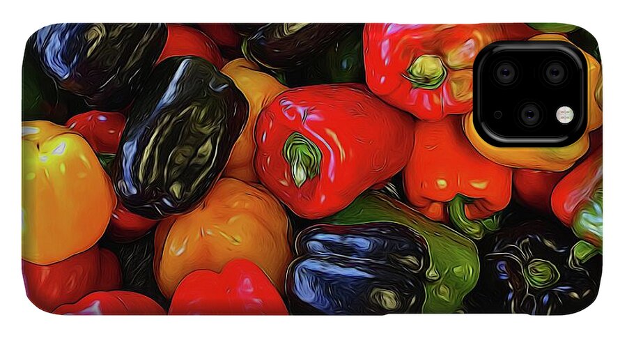 Colorful Bell Peppers - Phone Case