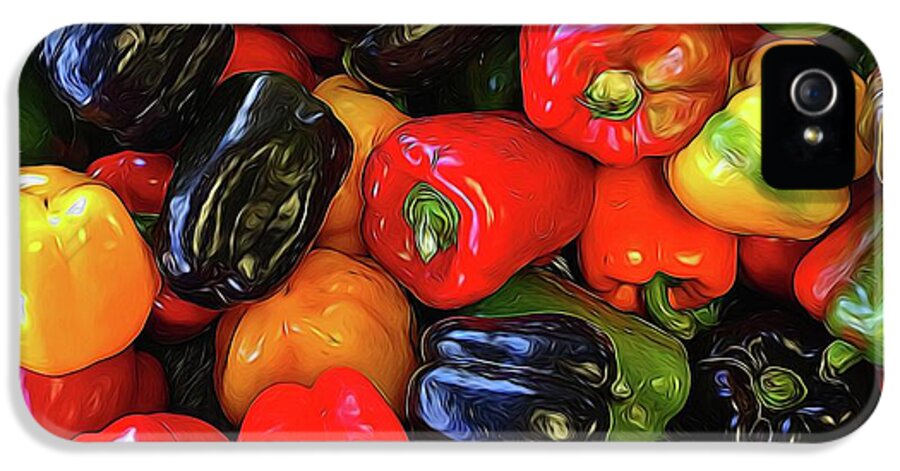 Colorful Bell Peppers - Phone Case