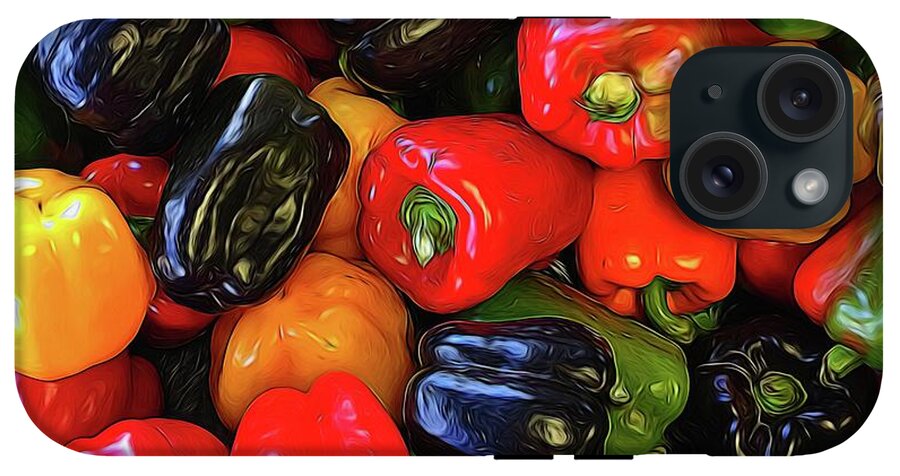 Colorful Bell Peppers - Phone Case