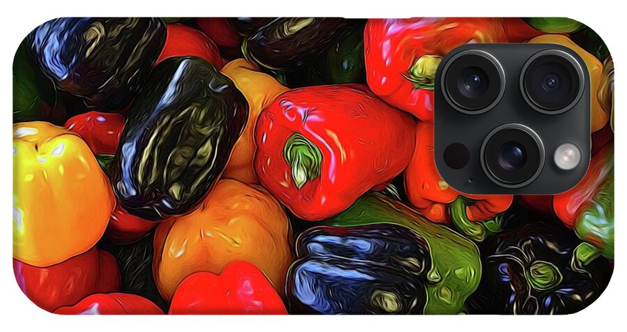 Colorful Bell Peppers - Phone Case