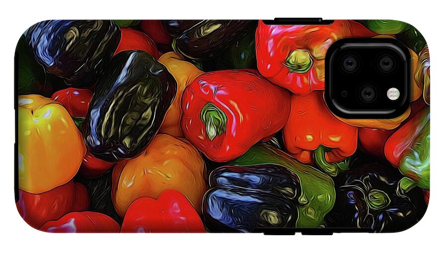 Colorful Bell Peppers - Phone Case