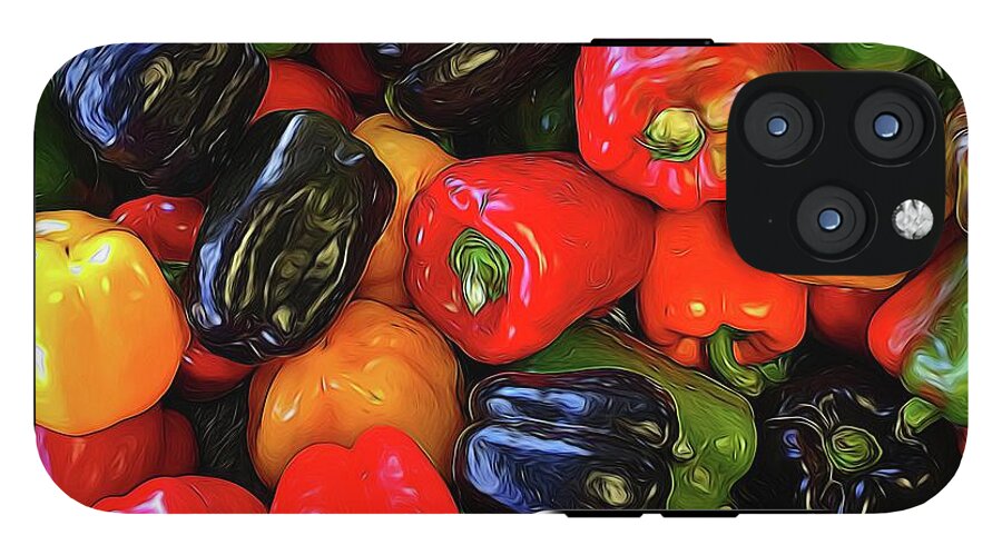 Colorful Bell Peppers - Phone Case