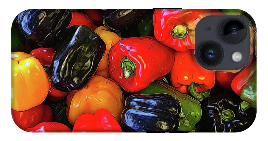 Colorful Bell Peppers - Phone Case