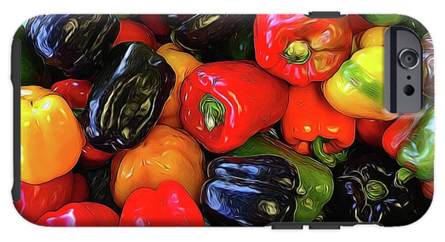 Colorful Bell Peppers - Phone Case