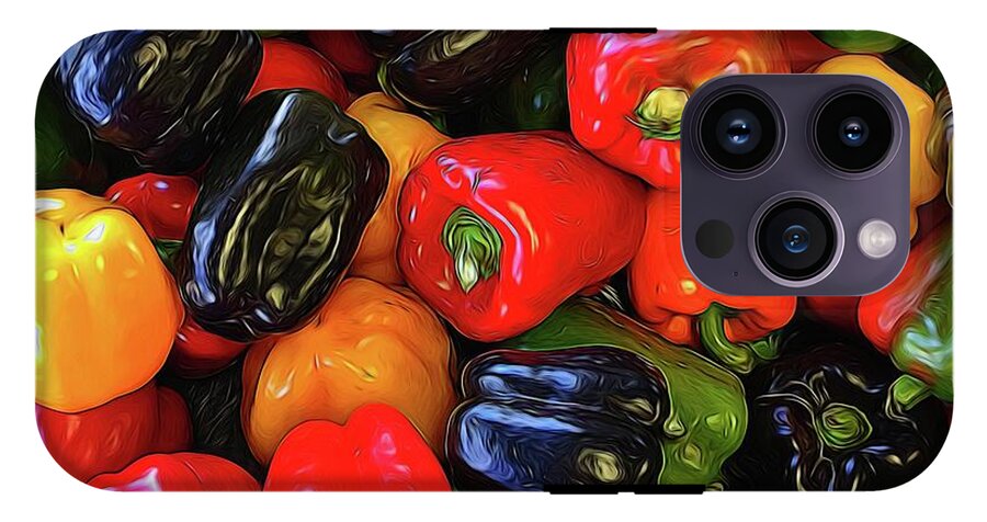 Colorful Bell Peppers - Phone Case