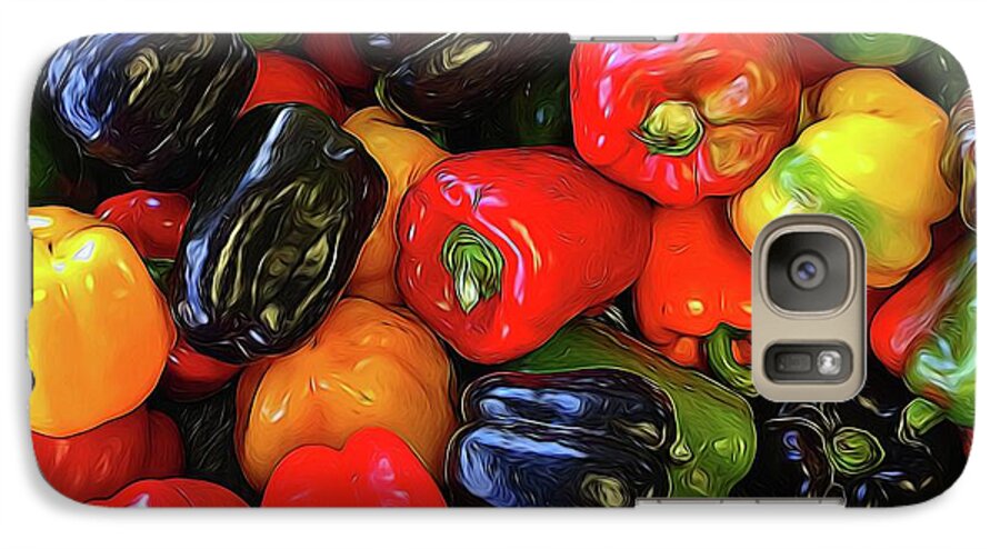 Colorful Bell Peppers - Phone Case