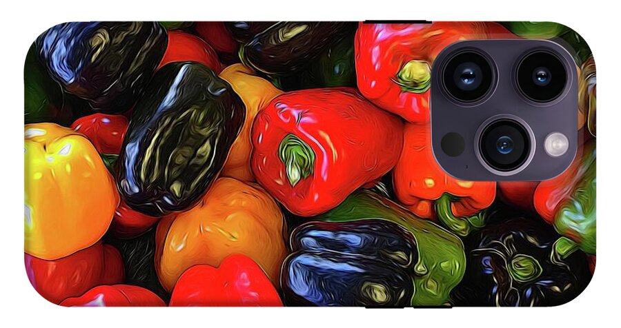 Colorful Bell Peppers - Phone Case