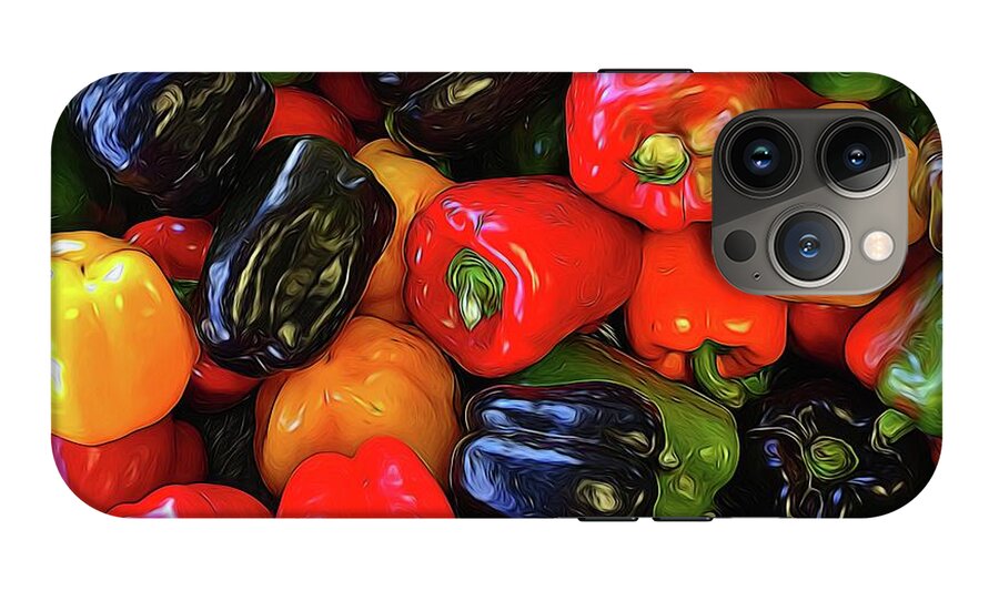 Colorful Bell Peppers - Phone Case