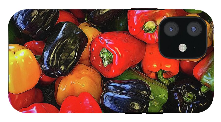 Colorful Bell Peppers - Phone Case