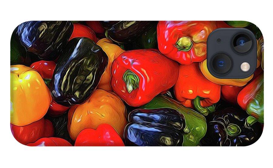 Colorful Bell Peppers - Phone Case