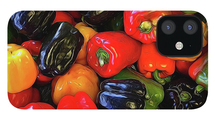 Colorful Bell Peppers - Phone Case