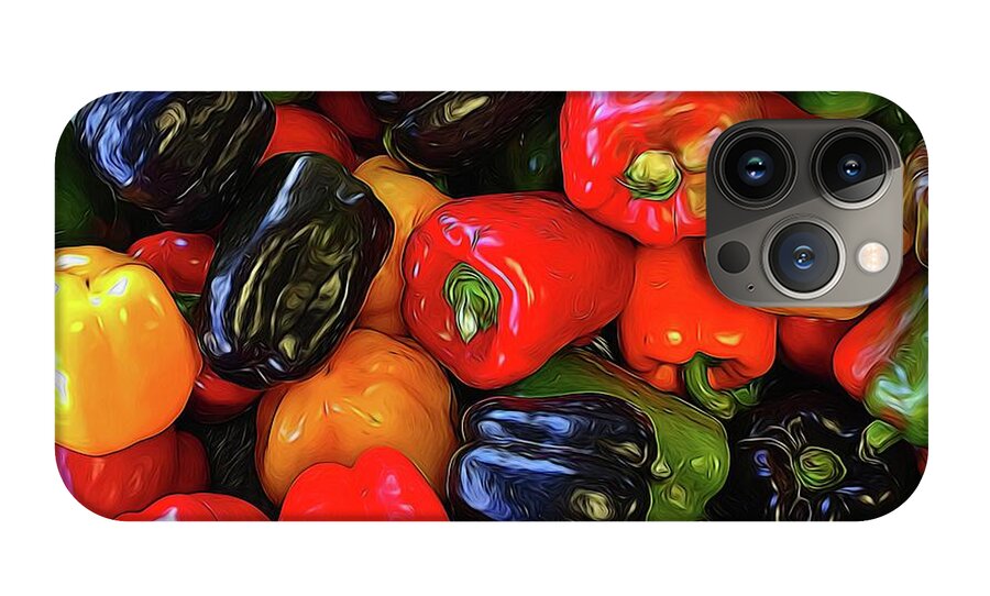 Colorful Bell Peppers - Phone Case