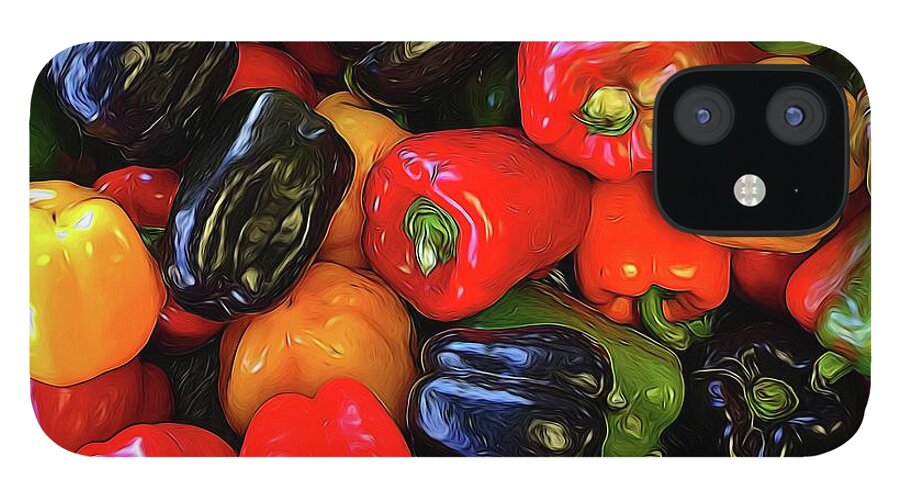 Colorful Bell Peppers - Phone Case