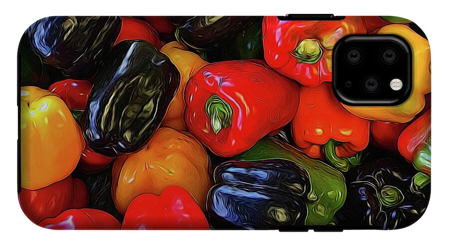 Colorful Bell Peppers - Phone Case