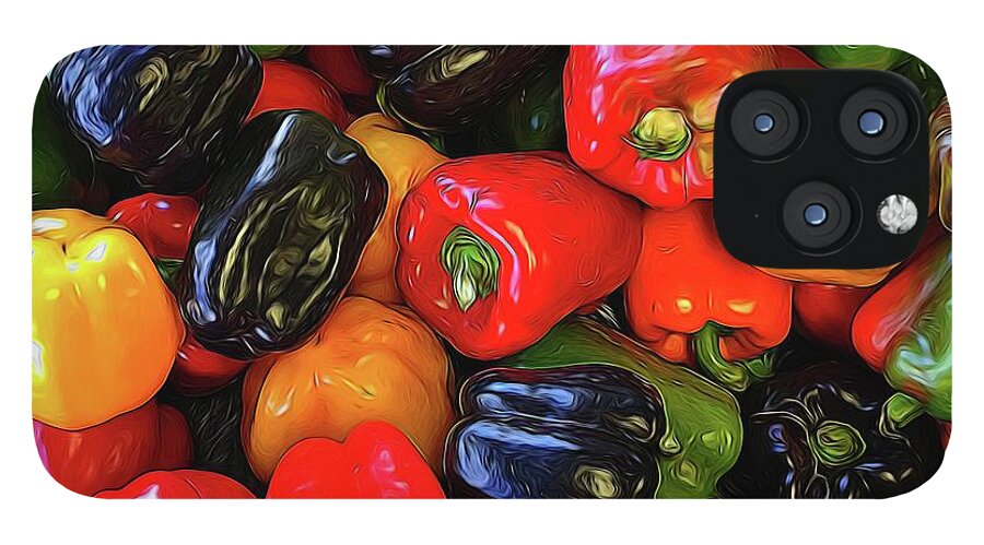 Colorful Bell Peppers - Phone Case