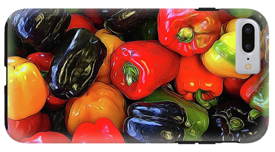 Colorful Bell Peppers - Phone Case