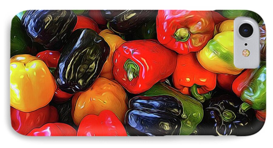 Colorful Bell Peppers - Phone Case