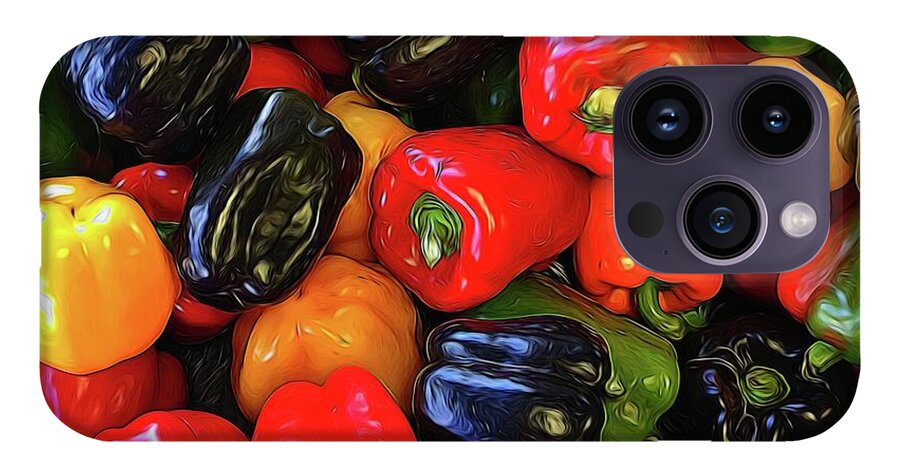 Colorful Bell Peppers - Phone Case