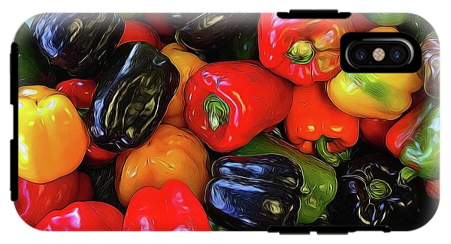 Colorful Bell Peppers - Phone Case