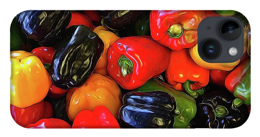 Colorful Bell Peppers - Phone Case