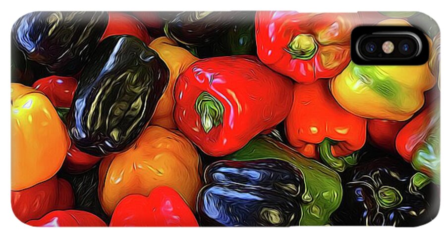 Colorful Bell Peppers - Phone Case