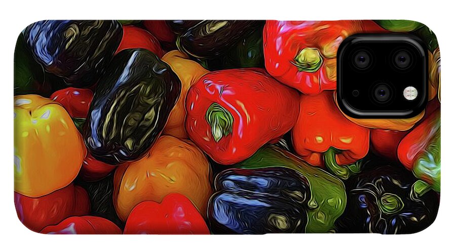 Colorful Bell Peppers - Phone Case