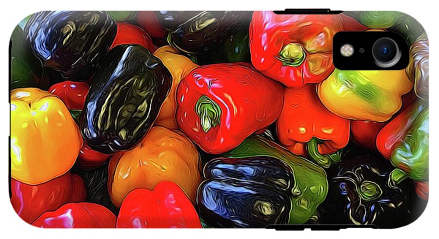 Colorful Bell Peppers - Phone Case