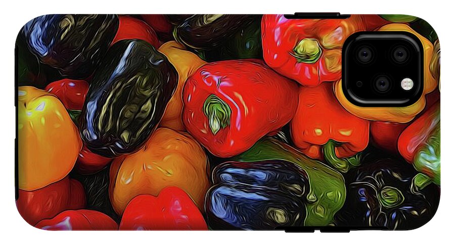 Colorful Bell Peppers - Phone Case